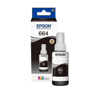 Epson 664 Black Ink Bottle (T6641 / C13T66414A)