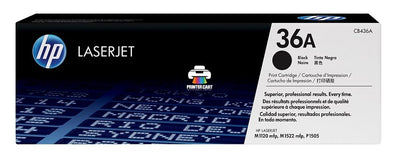 HP 36A Black Original LaserJet Toner Cartridge – CB436A