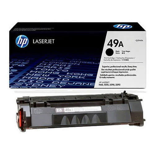 HP 49A Black Toner Cartridge (Q5949A)