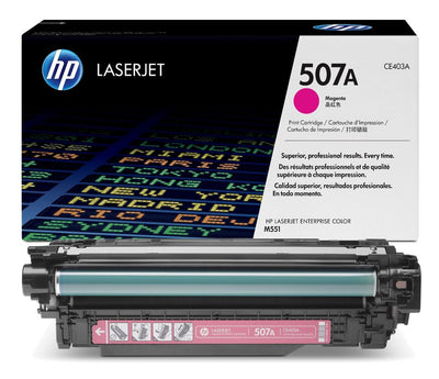 HP 507A Magenta Toner Cartridge (CE403A)