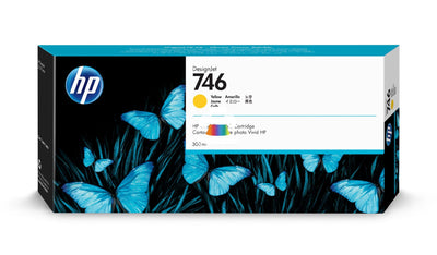 HP 746 Yellow Original Ink Cartridge – 300ml (P2V79A)