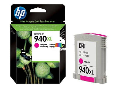 HP 940XL Magenta High-Yield Original Ink Cartridge (C4908AE)
