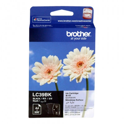 Brother LC-39BK Black Ink Cartridge