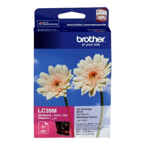 Brother LC-39M Magenta Ink Cartridge