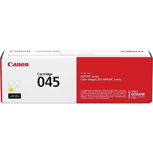 Canon 045 Yellow Toner Cartridge (045Y / 045YE)