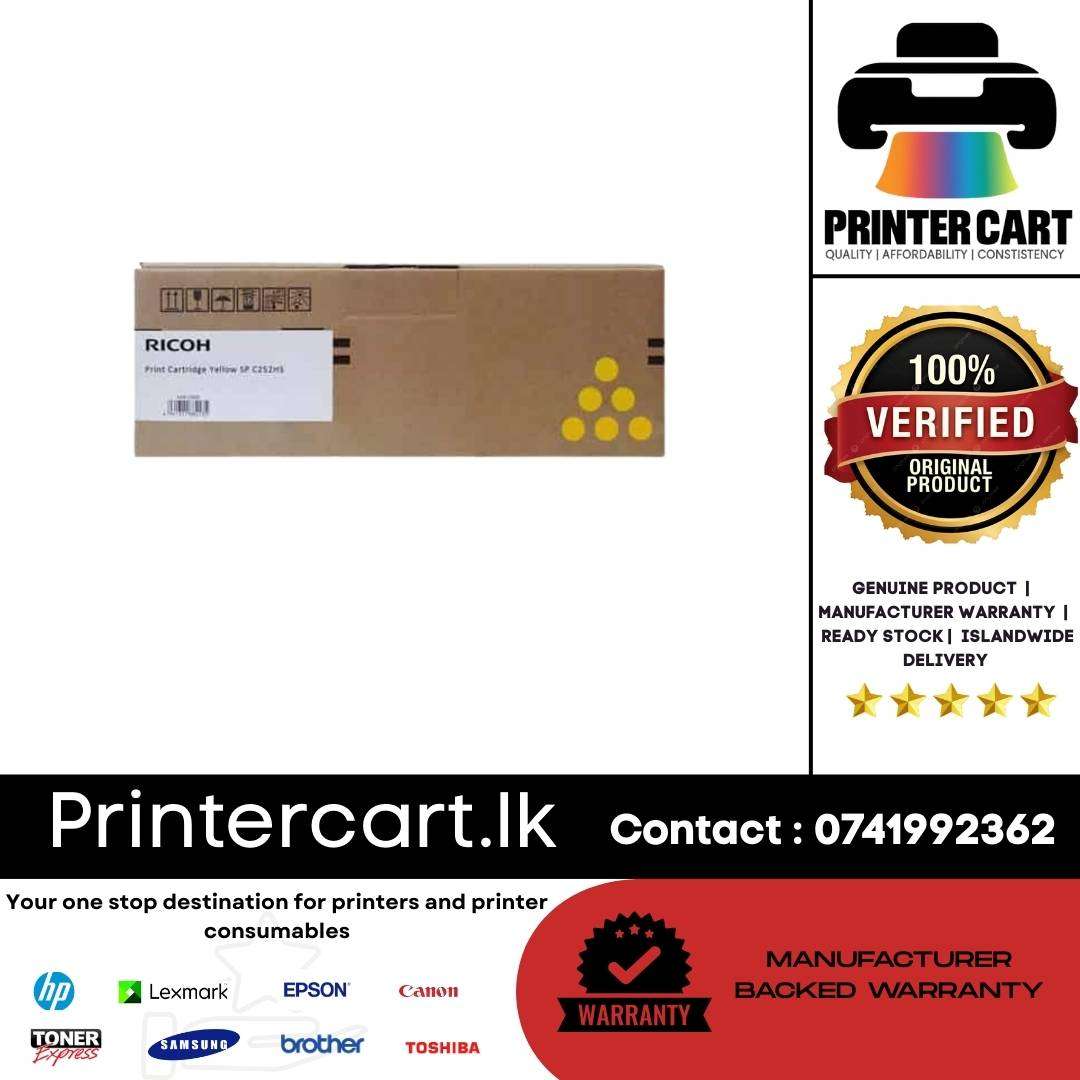 Ricoh SPC250S-Y (Yellow Toner Cartridge)