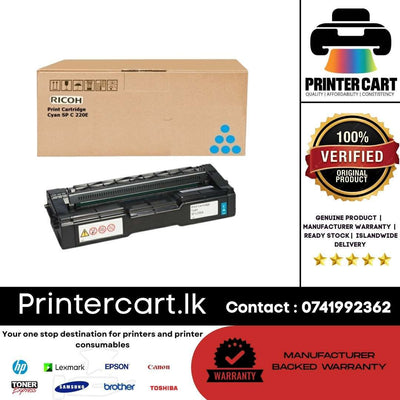 Ricoh SPC250S-C Cyan Toner Cartridge