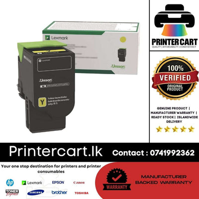 Lexmark 78C30Y0 Yellow Toner Cartridge