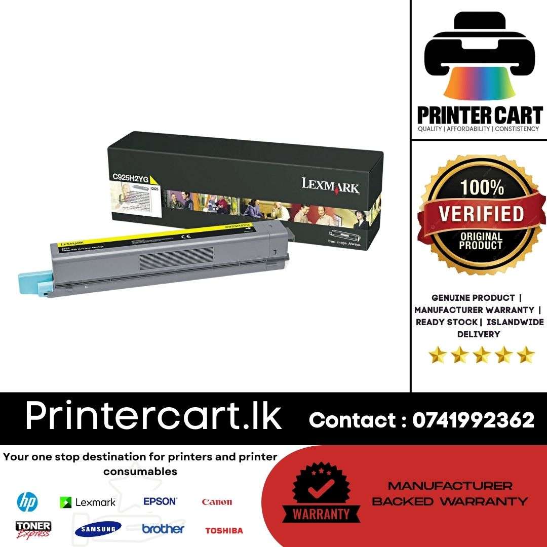 Lexmark C925H2YG Toner Cartridge
