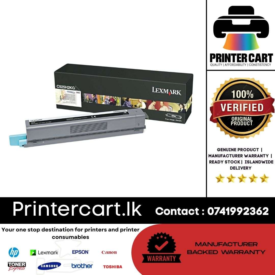 Lexmark C925H2KG Toner Cartridge