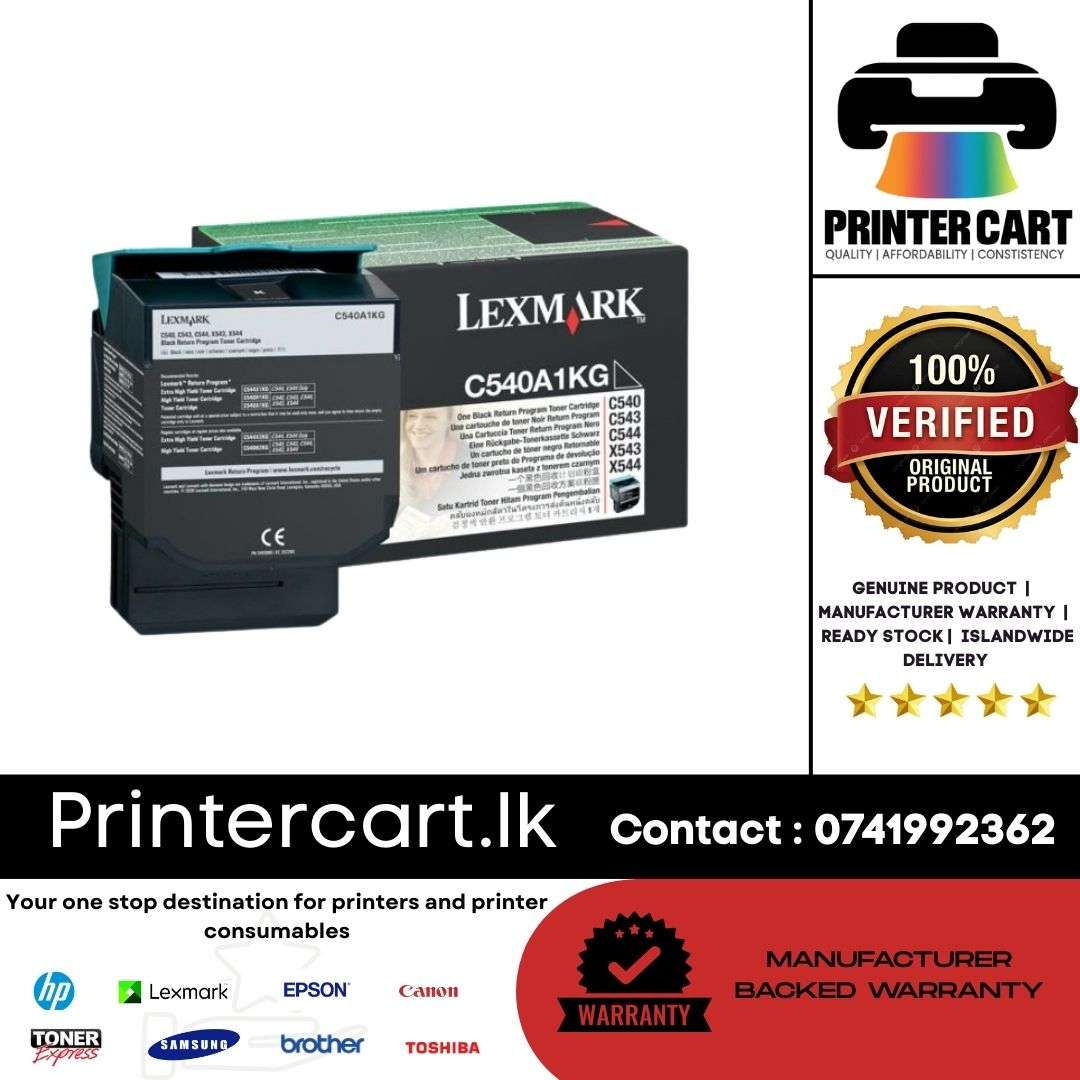 Lexmark C540A1KG Toner Cartridge