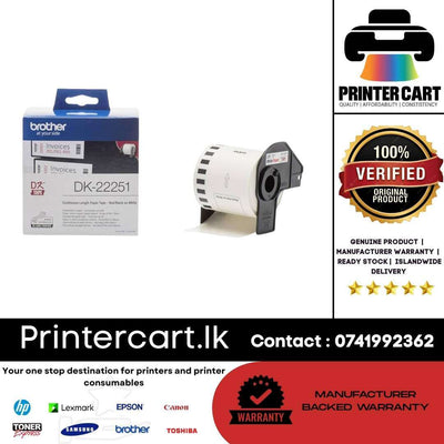 Brother DK-22251 Continuous Paper Tape