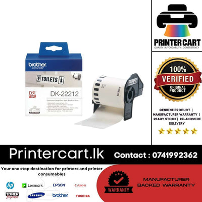 Brother DK-22212 Continuous Film Tape