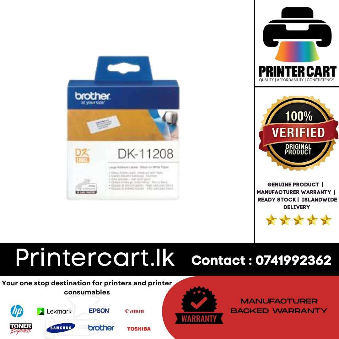 Brother DK-11208 Large Address Labels