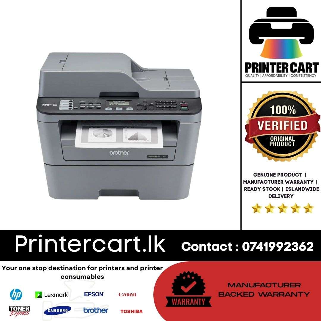 Brother MFC-L2700D All-in-One Monochrome Laser Printer