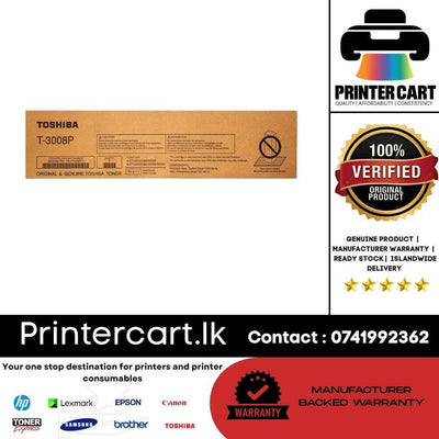 Toshiba T-3008P Black Toner Cartridge