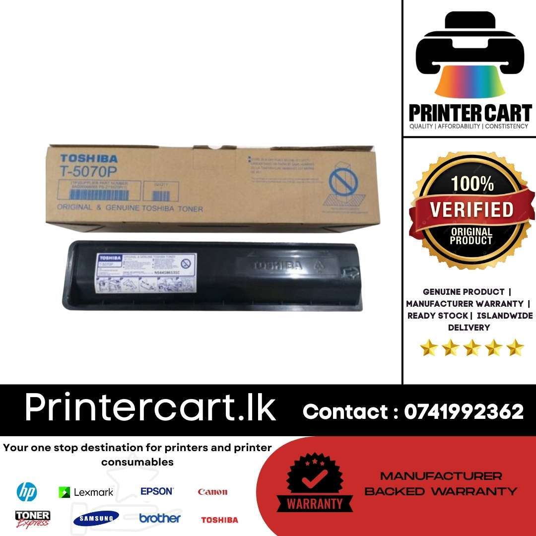 Toshiba T-5070P Black Toner Cartridge