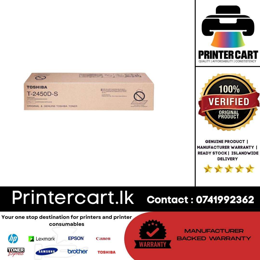 Toshiba T-2450D-S Black Toner Cartridge