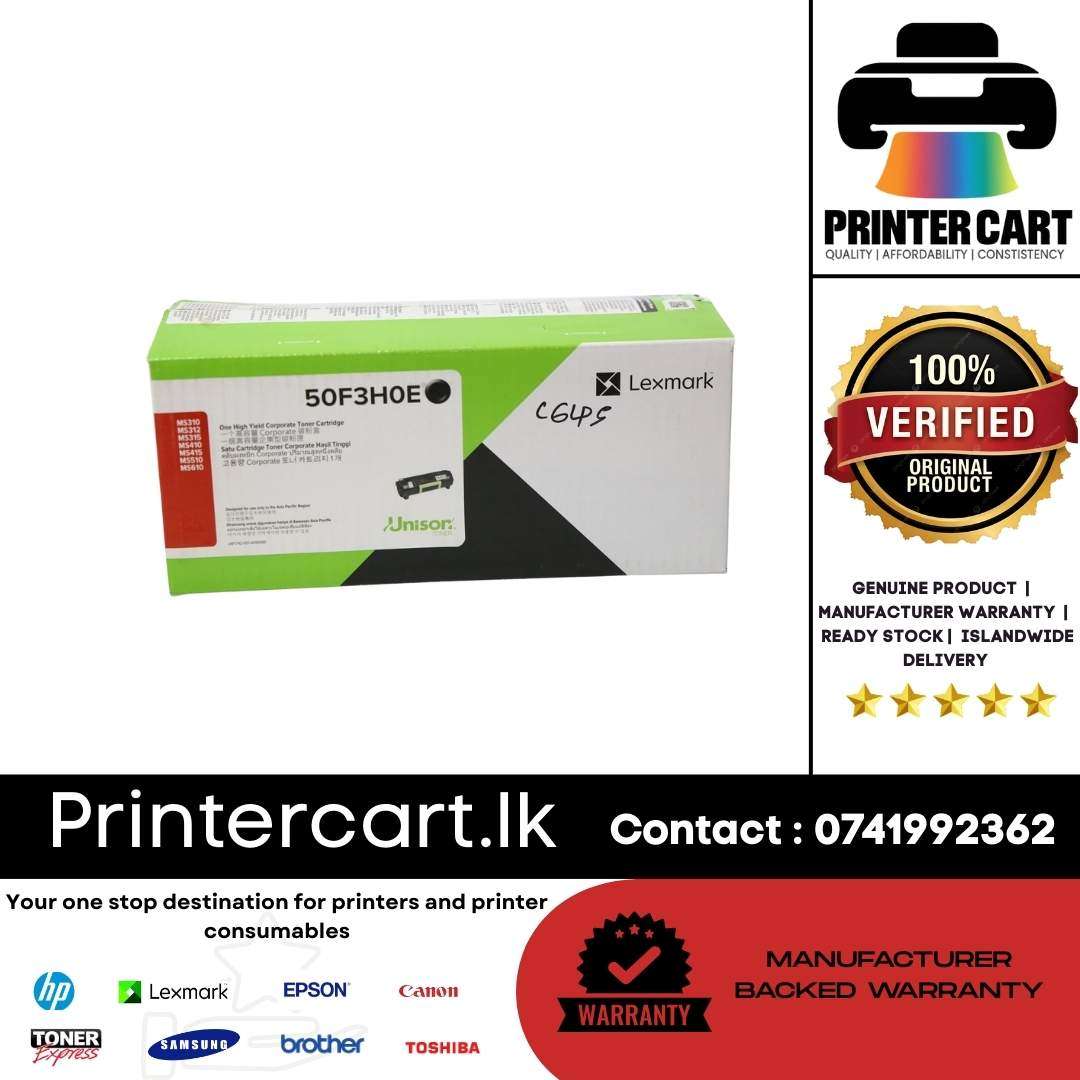 Lexmark 50F3H0E High-Yield Toner Cartridge