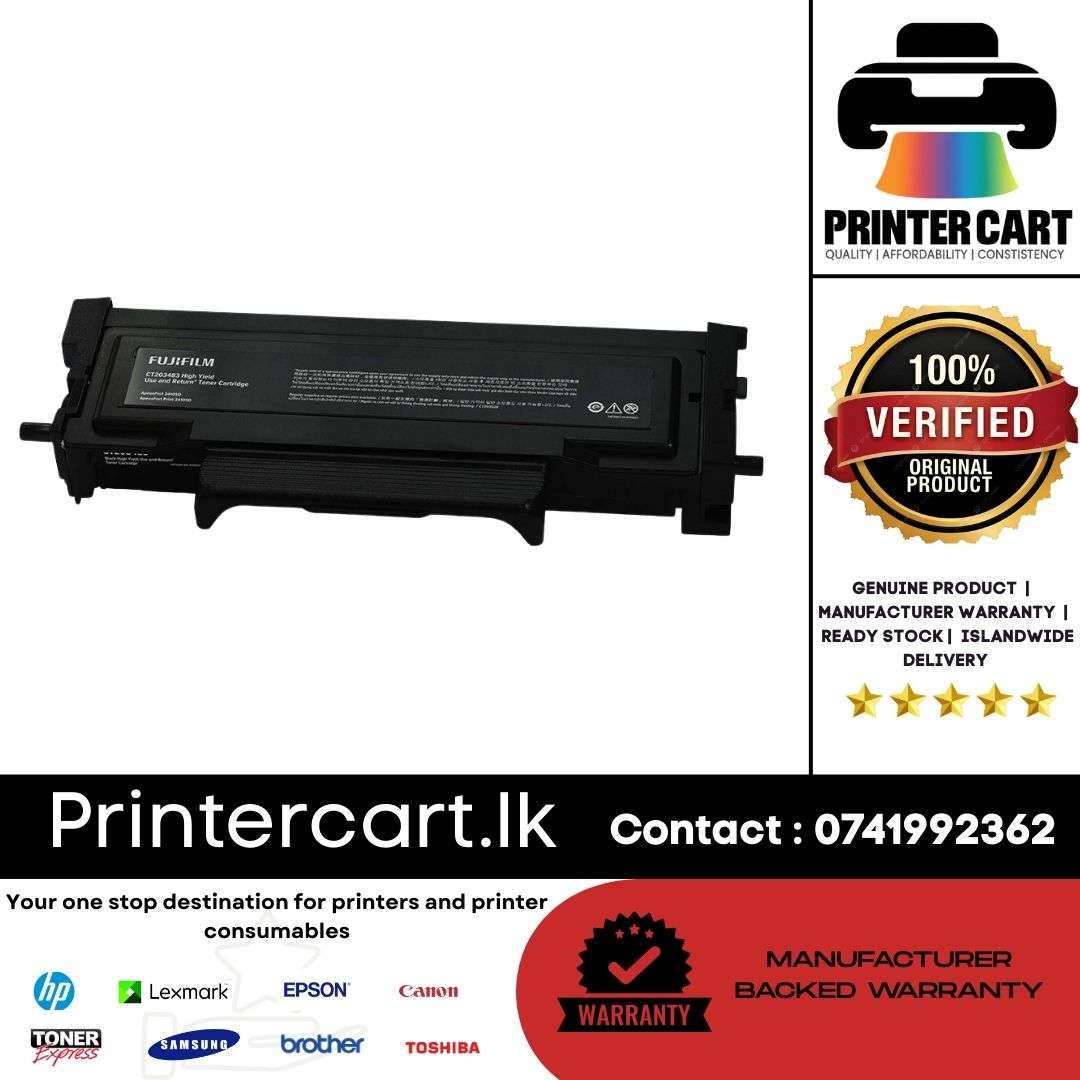 Fujifilm CT203483 (Black Toner Cartridge – High Yield)