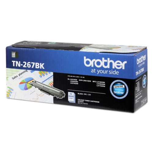 Brother TN-267BK High-Yield Toner Cartridge – Black