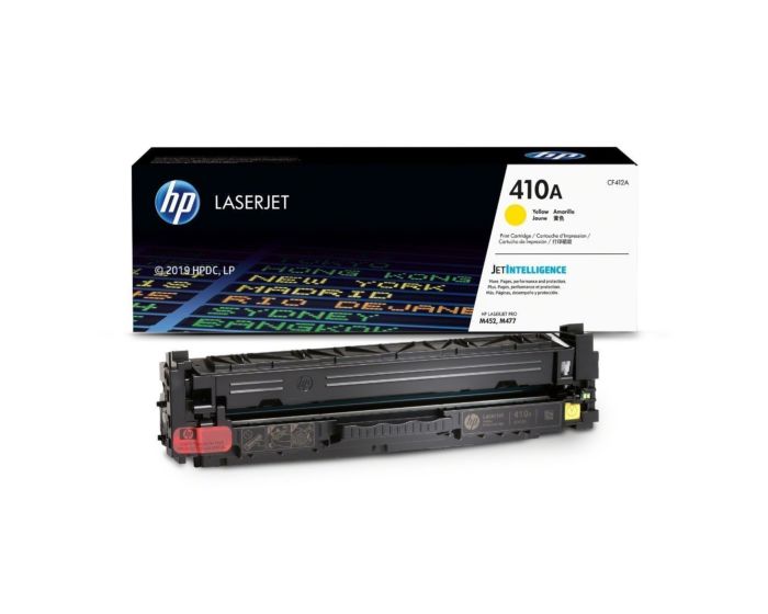 HP 410A Yellow Original LaserJet Toner Cartridge (CF412A)
