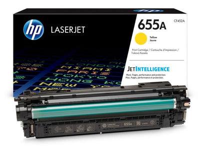 HP 655A Yellow Toner Cartridge (CF452A)