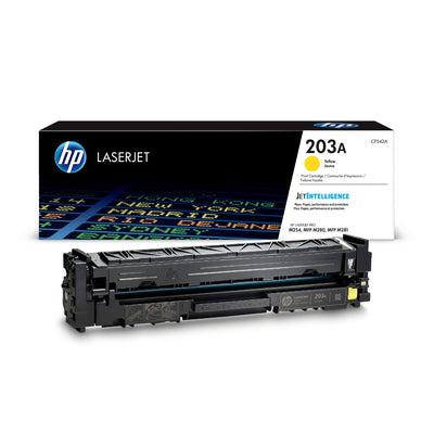 HP 203A Yellow Toner Cartridge (CF542A)