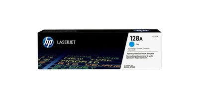 HP 128A Cyan Original LaserJet Toner Cartridge (CE321A)