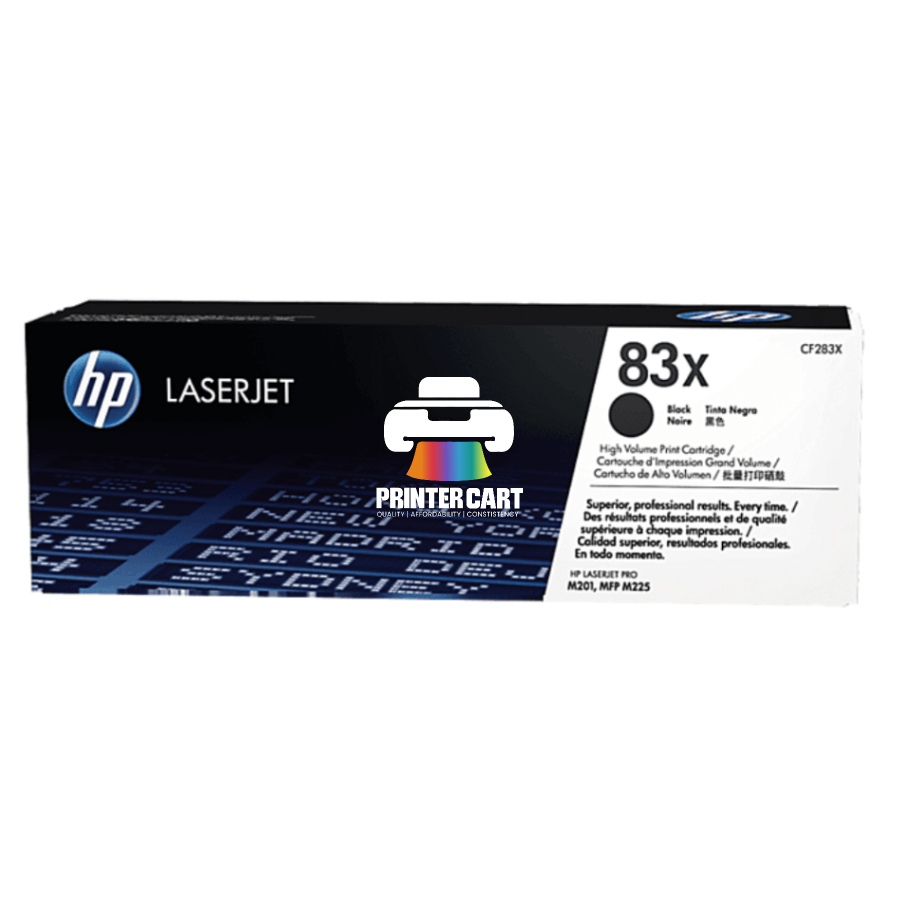 HP 83X Black High-Yield Original LaserJet Toner Cartridge (CF283X)