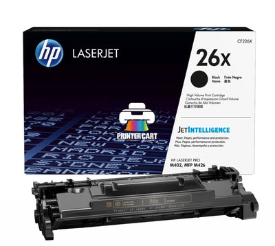HP 26X High Yield Black Toner Cartridge (CF226X)