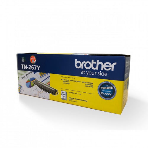 Brother TN-267Y High-Yield Toner Cartridge – Yellow