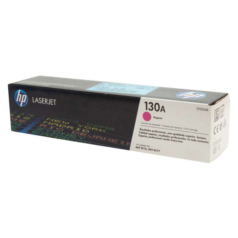 HP 130A Magenta Original LaserJet Toner Cartridge (CF353A)