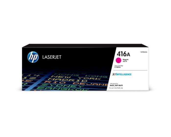 HP 416A Magenta Original LaserJet Toner Cartridge (W2043A)